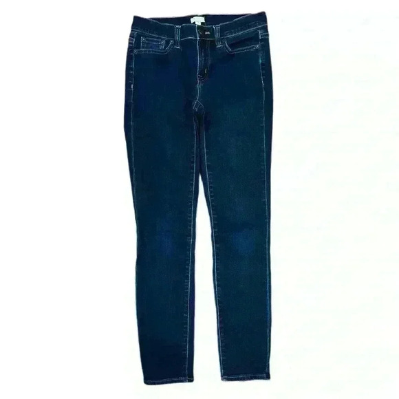 {J. Crew} Skinny Straight Leg Stretch Denim Jeans - Picture 1 of 3